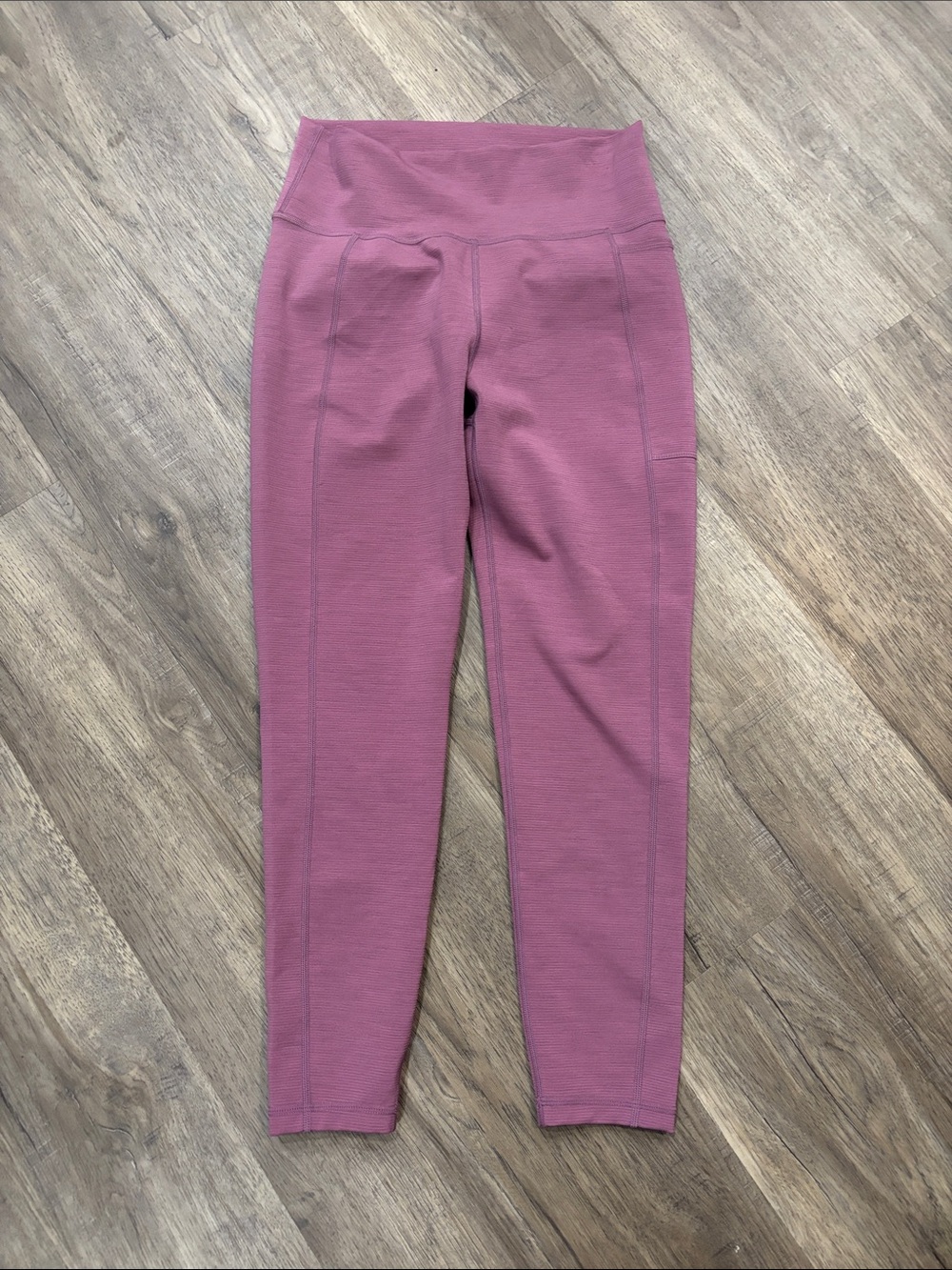 Sweaty Betty The Super Sculpt 7/8 Leggings in Mauve Pink